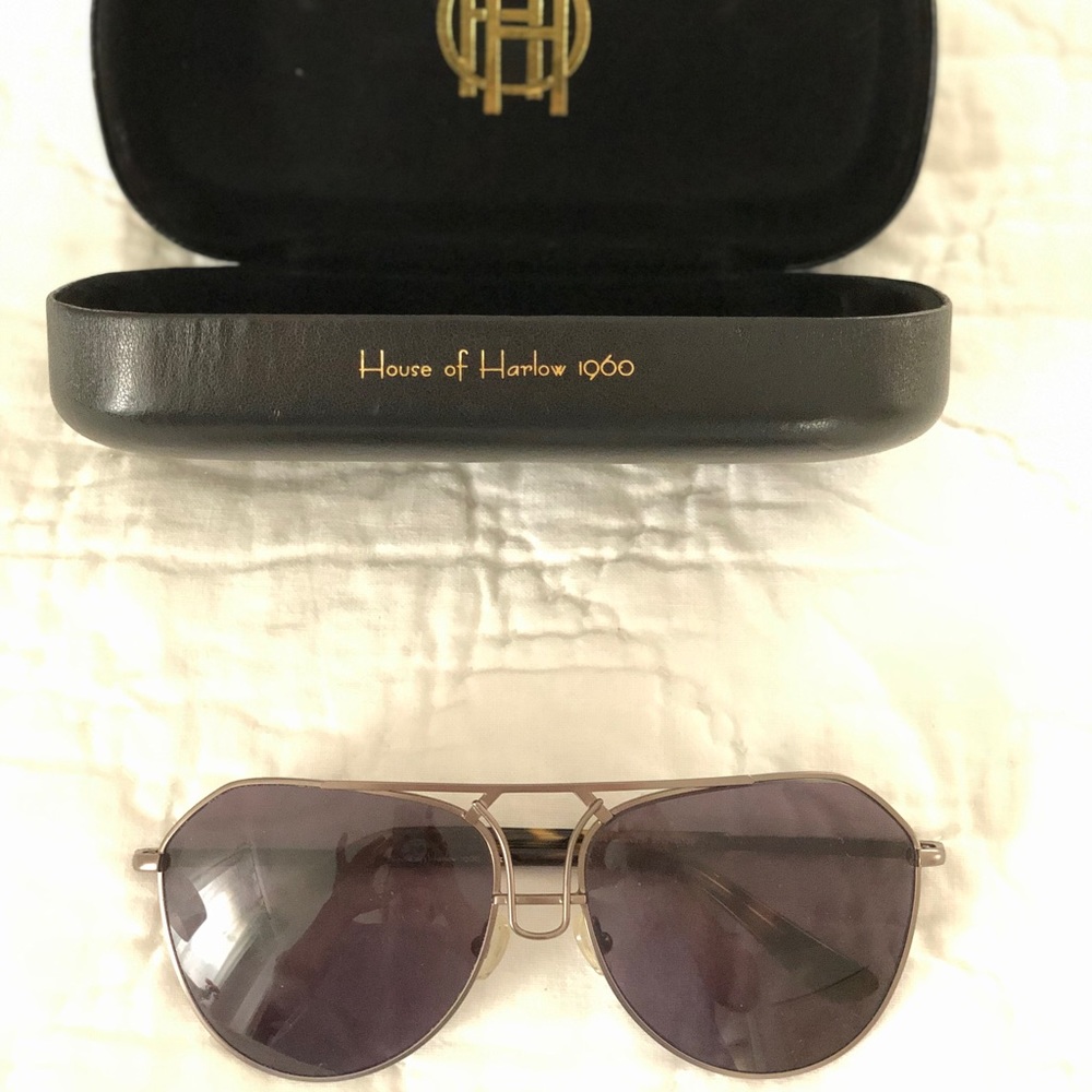 House of Harlow Aviator Sunglasses